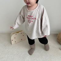 Load image into Gallery viewer, Baby Unisex Letters Expression Print Tops Wholesale 230114157
