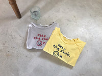 Load image into Gallery viewer, Baby Unisex Letters Expression Print Tops Wholesale 230114157
