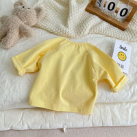 Load image into Gallery viewer, Baby Unisex Letters Expression Print Tops Wholesale 230114157
