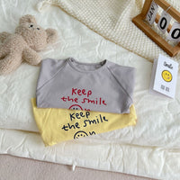 Load image into Gallery viewer, Baby Unisex Letters Expression Print Tops Wholesale 230114157

