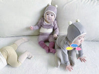 Load image into Gallery viewer, 2 Pieces Set Baby Unisex Polka dots Print Tops And Pants Wholesale 230114168
