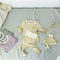 Load image into Gallery viewer, 2 Pieces Set Baby Unisex Polka dots Print Tops And Pants Wholesale 230114168
