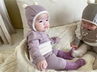 Load image into Gallery viewer, 2 Pieces Set Baby Unisex Polka dots Print Tops And Pants Wholesale 230114168
