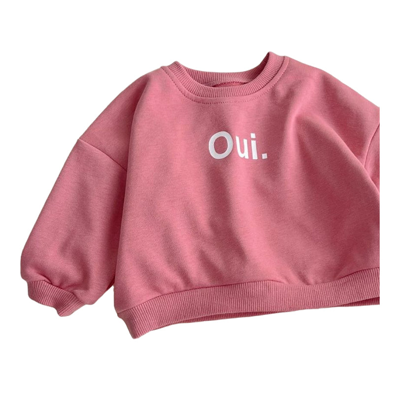 Baby Unisex Letters Hoodies Sweatshirts Wholesale 230114169