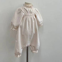 Load image into Gallery viewer, Baby Girls Solid Color Jumpsuits Wholesale 230114171
