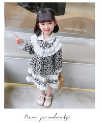 Load image into Gallery viewer, Baby Kid Girls Flower Print Dresses Wholesale 230114180
