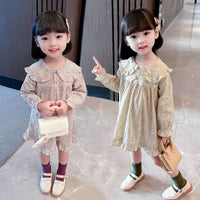 Load image into Gallery viewer, Baby Kid Girls Flower Print Dresses Wholesale 230114187
