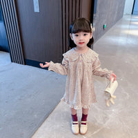 Load image into Gallery viewer, Baby Kid Girls Flower Print Dresses Wholesale 230114187

