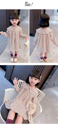Load image into Gallery viewer, Baby Kid Girls Flower Print Dresses Wholesale 230114187
