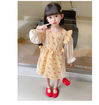 Load image into Gallery viewer, Baby Kid Girls Flower Checked Dresses Wholesale 230114188
