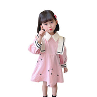Load image into Gallery viewer, Baby Kid Girls Flower Embroidered Dresses Wholesale 230114196
