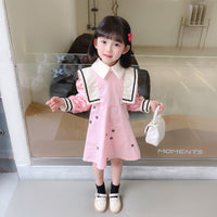 Load image into Gallery viewer, Baby Kid Girls Flower Embroidered Dresses Wholesale 230114196
