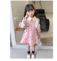 Load image into Gallery viewer, Baby Kid Girls Flower Embroidered Dresses Wholesale 230114196
