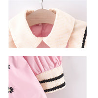 Load image into Gallery viewer, Baby Kid Girls Flower Embroidered Dresses Wholesale 230114196
