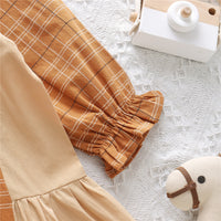 Load image into Gallery viewer, Baby Kid Girls Checked Dresses Wholesale 230114199
