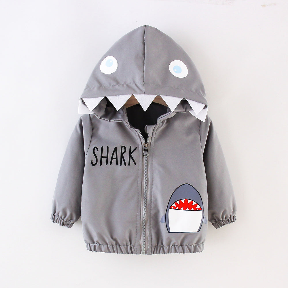 Baby Kid Unisex Letters Cartoon Print Jackets Outwears Wholesale 230114203