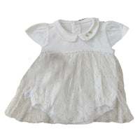 Load image into Gallery viewer, Baby Girls Flower Embroidered Rompers Wholesale 230114207
