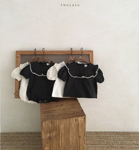 Load image into Gallery viewer, Baby Girls Solid Color Rompers Wholesale 230114209
