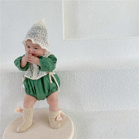 Load image into Gallery viewer, Baby Girls Solid Color Rompers Wholesale 230114212
