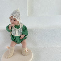 Load image into Gallery viewer, Baby Girls Solid Color Rompers Wholesale 230114212
