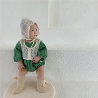 Load image into Gallery viewer, Baby Girls Solid Color Rompers Wholesale 230114212
