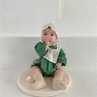 Load image into Gallery viewer, Baby Girls Solid Color Rompers Wholesale 230114212
