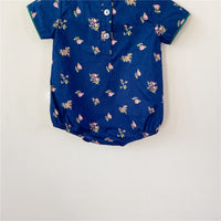 Load image into Gallery viewer, Baby Girls Flower Print Rompers Wholesale 230114216
