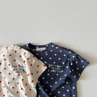 Load image into Gallery viewer, Baby Unisex Letters Polka dots T-Shirts Wholesale 230114220
