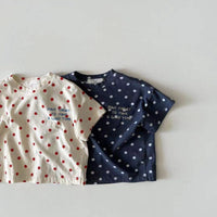 Load image into Gallery viewer, Baby Unisex Letters Polka dots T-Shirts Wholesale 230114220
