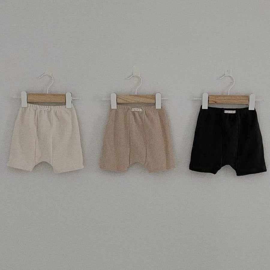 Baby Unisex Solid Color Shorts Wholesale 230114222