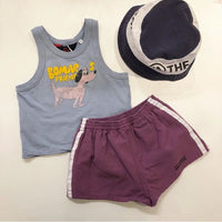 Load image into Gallery viewer, Baby Unisex Letters Animals Cartoon Print Tank Tops Wholesale 230114224
