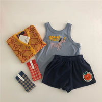 Load image into Gallery viewer, Baby Unisex Letters Animals Cartoon Print Tank Tops Wholesale 230114224
