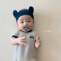 Load image into Gallery viewer, Baby Unisex Letters Rompers And Headwear Wholesale 230114225

