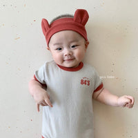 Load image into Gallery viewer, Baby Unisex Letters Rompers And Headwear Wholesale 230114225
