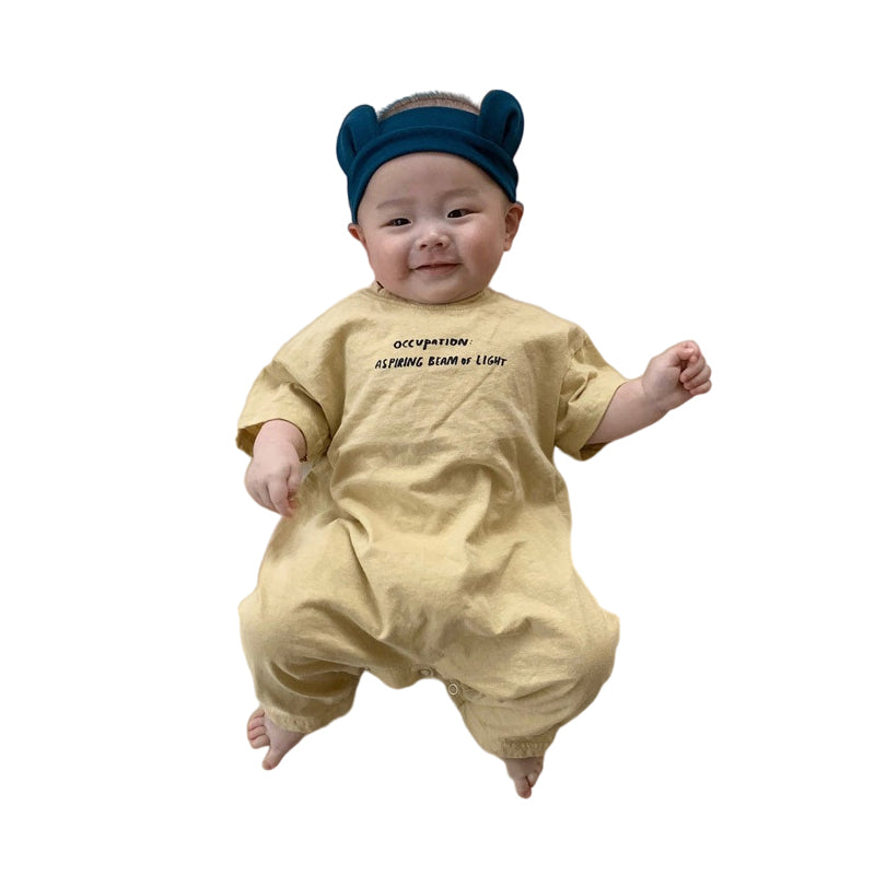 Baby Unisex Letters Jumpsuits Sleepwears And Headwear Wholesale 230114226