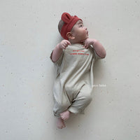 Load image into Gallery viewer, Baby Unisex Letters Jumpsuits Sleepwears And Headwear Wholesale 230114226
