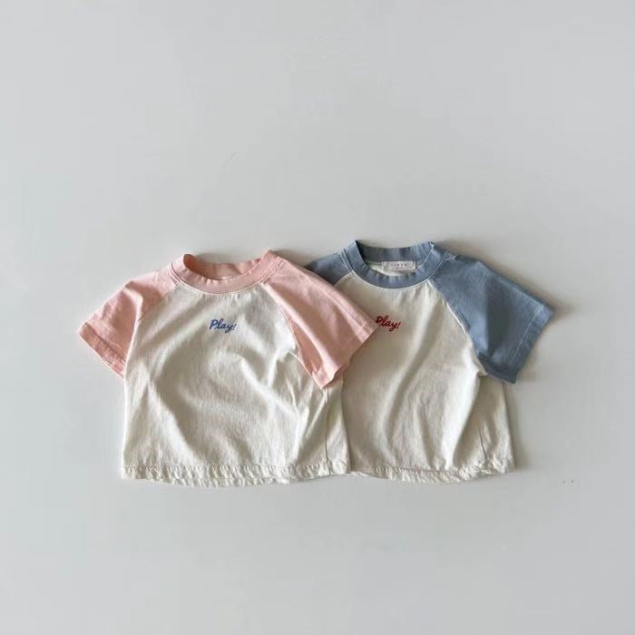 Baby Unisex Letters T-Shirts Wholesale 230114229