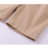 Load image into Gallery viewer, 2 Pieces Set Baby Kid Boys Cartoon Bow Print Shirts And Solid Color Shorts Suits Wholesale 230114231
