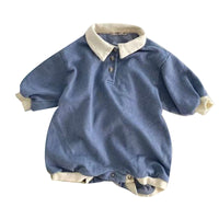 Load image into Gallery viewer, Baby Unisex Color-blocking Rompers Wholesale 230114251
