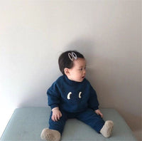 Load image into Gallery viewer, 2 Pieces Set Baby Unisex Cartoon Print Hoodies Sweatshirts And Letters Pants Wholesale 230114257
