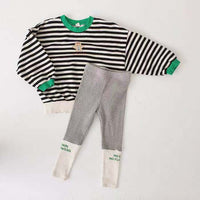 Load image into Gallery viewer, Baby Unisex Letters Color-blocking Pants Leggings Wholesale 230114262
