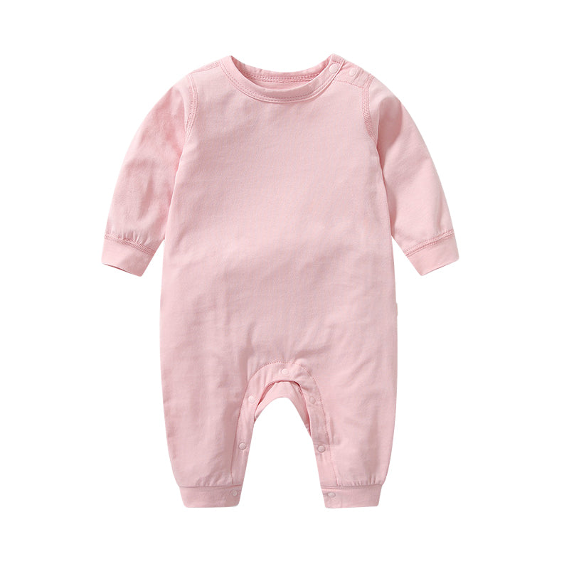 Baby Unisex Solid Color Jumpsuits Wholesale 230114263