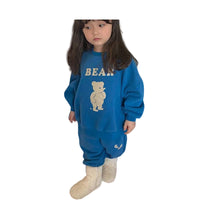 Load image into Gallery viewer, 2 Pieces Set Baby Unisex Letters Cartoon Print Hoodies Swearshirts And Pants Wholesale 230114264
