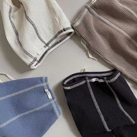 Load image into Gallery viewer, Baby Unisex Color-blocking Ribbon Pants Wholesale 230114265
