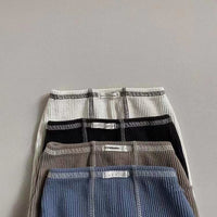 Load image into Gallery viewer, Baby Unisex Color-blocking Ribbon Pants Wholesale 230114265
