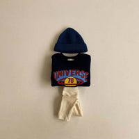 Load image into Gallery viewer, Baby Unisex Letters Galaxy Print Tops Wholesale 230114277
