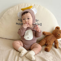 Load image into Gallery viewer, Baby Unisex Cartoon Print Rompers Wholesale 230114280
