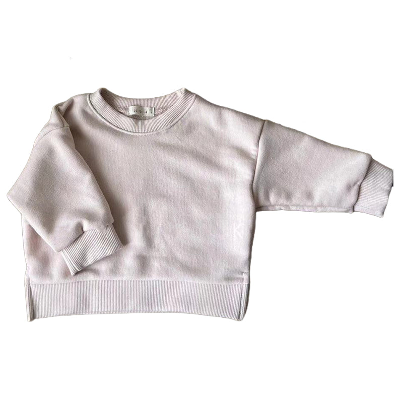 Baby Unisex Solid Color Hoodies Sweatshirts Wholesale 230114284