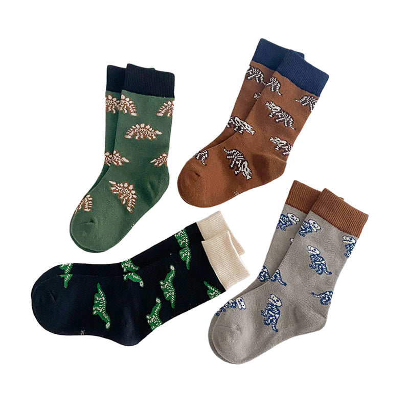 Boys Dinosaur Cartoon Accessories Socks Wholesale 230114286
