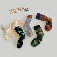 Load image into Gallery viewer, Boys Dinosaur Cartoon Accessories Socks Wholesale 230114286
